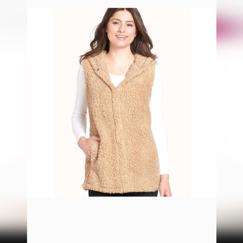 Cozy sherpa vest